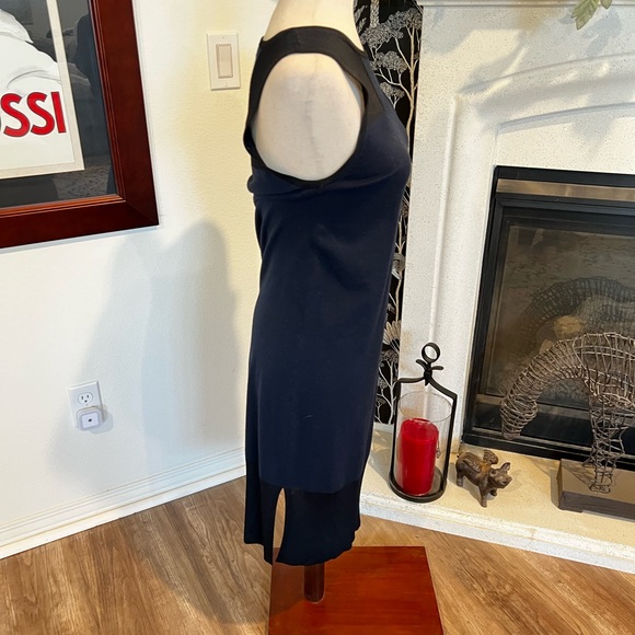 Rag & Bone midi sleeveless knit dress with sheer cut outs XS - Picture 3 of 11